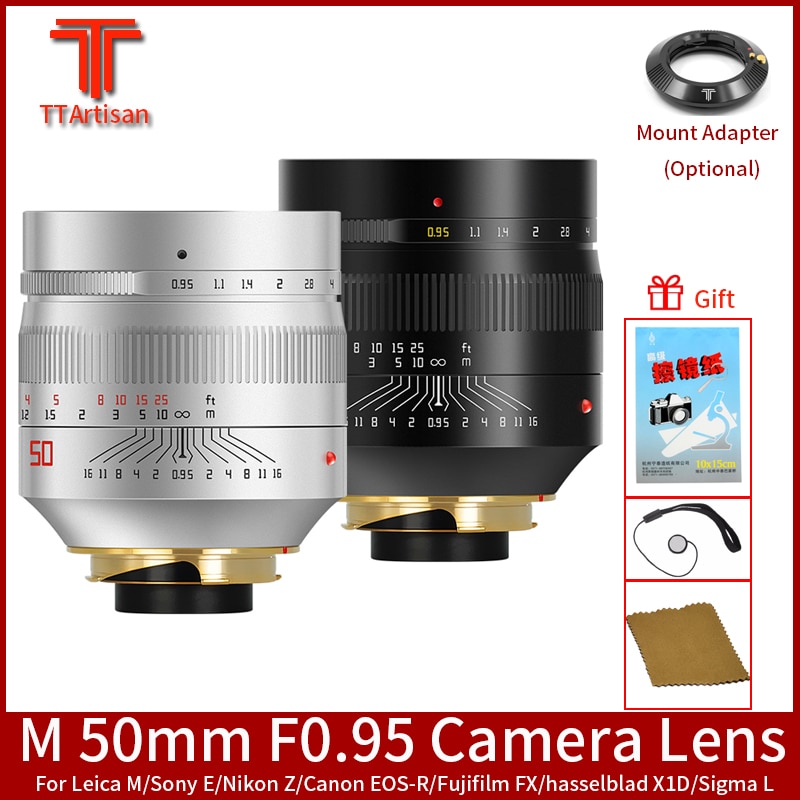 TTArtisan 50mm F0.95 Ǯ   Leica M Ʈ ī..